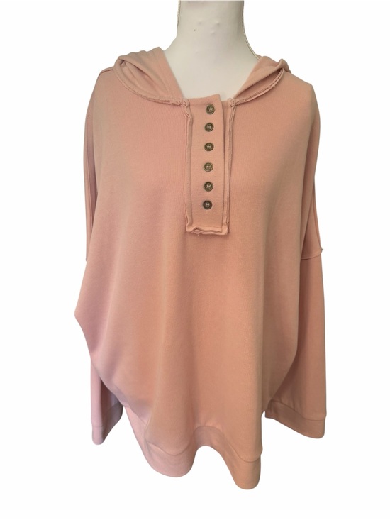 Tops - Distressed oversized hoodie size XL
